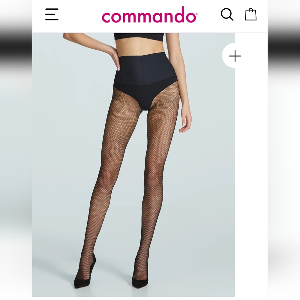 Commando Stocking Legwear Everyday Crochet HNT04 New